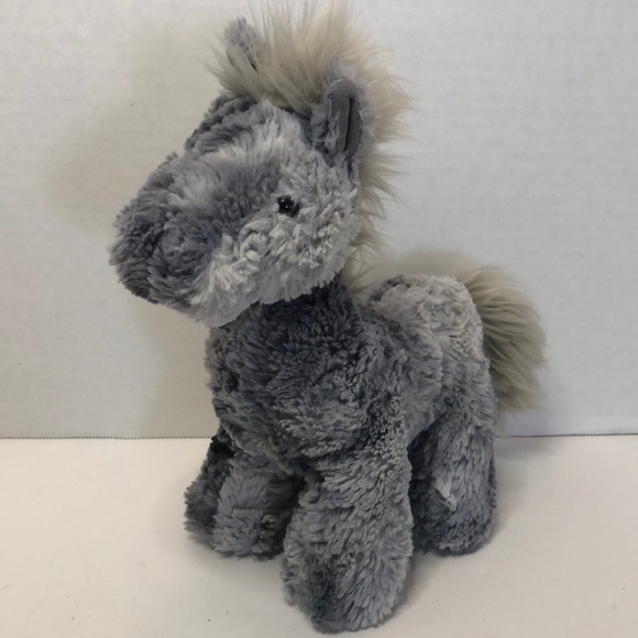 Manhattan Toy 2015 Grey Tue Dye Horse Pony Little Gallops Juniper Plush - Picture 1 of 5